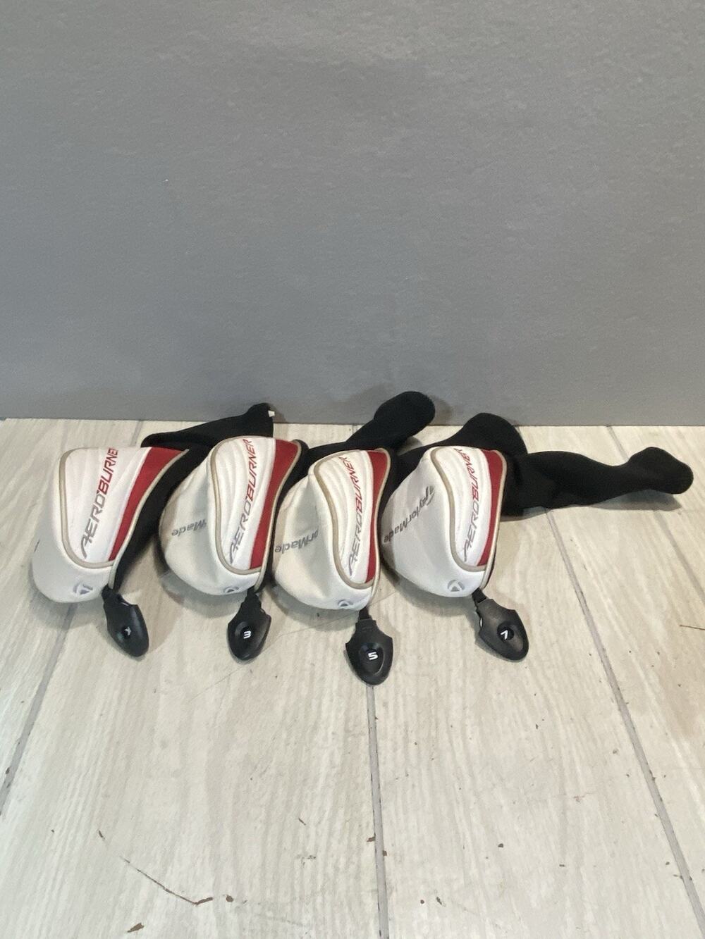 TaylorMade Golf AEROBURNER Fairway Wood Head Covers Lot Of 4